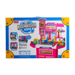 Modern Kitchen Play Set - Pink